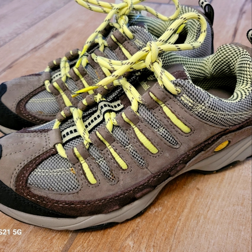 Timberland Women's Shoes in Brown and Yellow